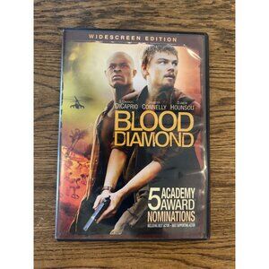 Blood Diamond Widescreen Edition 2006 Action Movie Leonardo DiCaprio Pre-Owned
